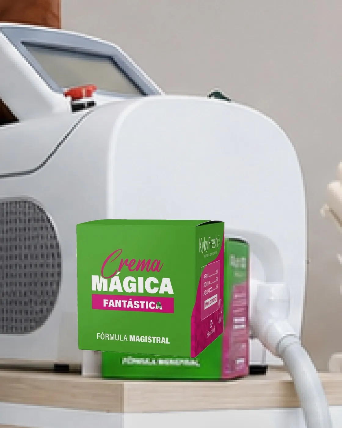 Caja de la Crema Mágica Fantástica, la fórmula magistral KykyFresh